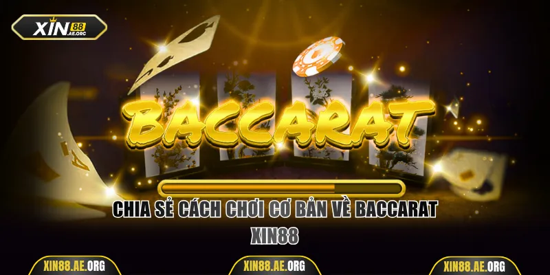 Chia sẻ cách chơi cơ bản về Baccarat Xin88
